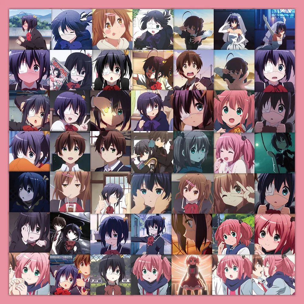 Love Chunibyo وغيرها من الأوهام ملصق الكتابة على الجدران, ملصقات الكرتون الزخرفية, الأمتعة, سكوتر, كمبيوتر, 63 أو #2