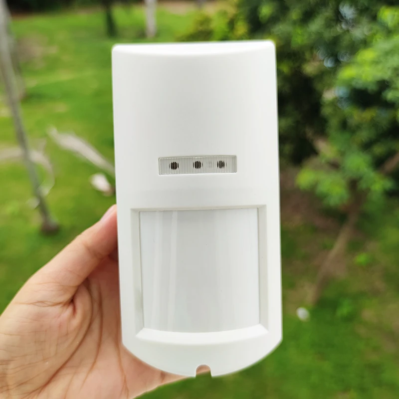 

3pcs/Lot 12-26VDC Wired IP65 Waterproof Outdoor Microwave + PIR Motion Sensor Infrared Detector Anti-pet 20KG for Home Security