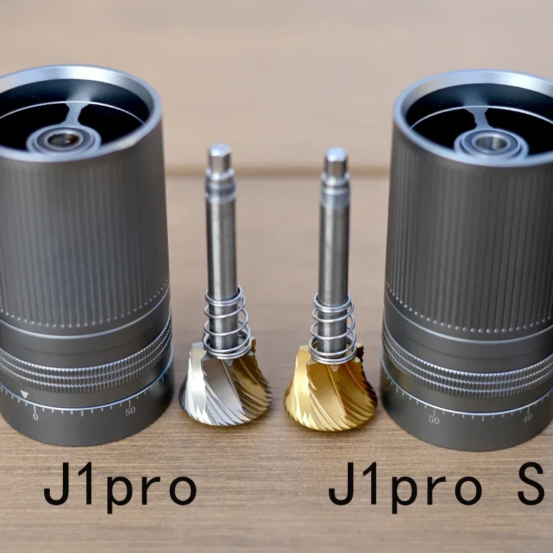 

New manual coffee grinder with 39.8mm 7core burr external adjustable design portable coffee mill
