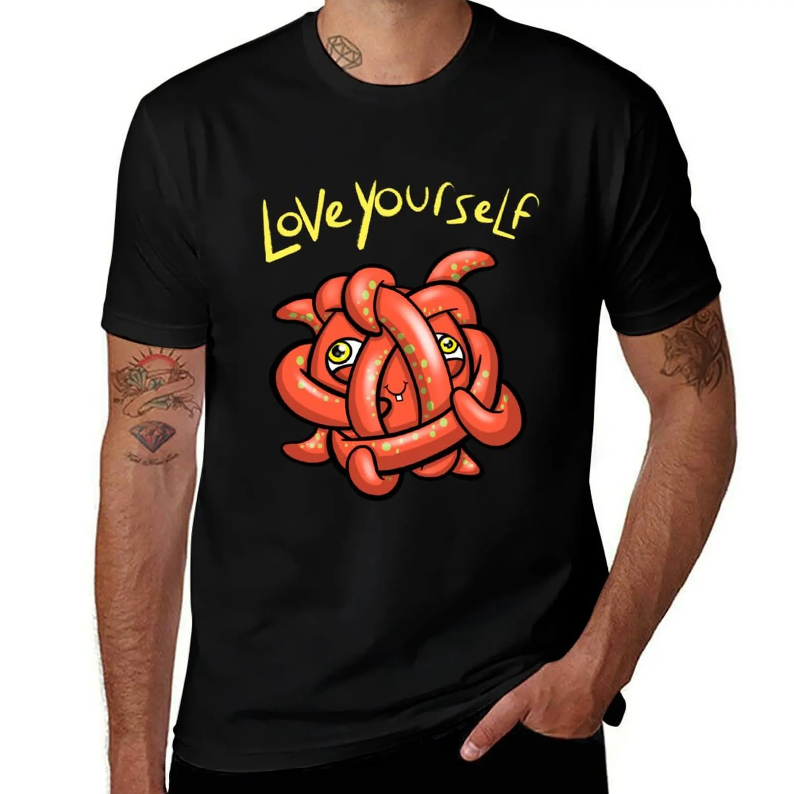 

Love Yourself T-Shirt t shirts for man graphic funny t shirt for man 100 percent cotton
