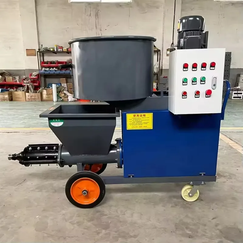 

Mortar Spraying Machine Wall Plaster Device Spray Plaster Device Concrete Spraying Equipment Cement Mortar Tool Shotcrete