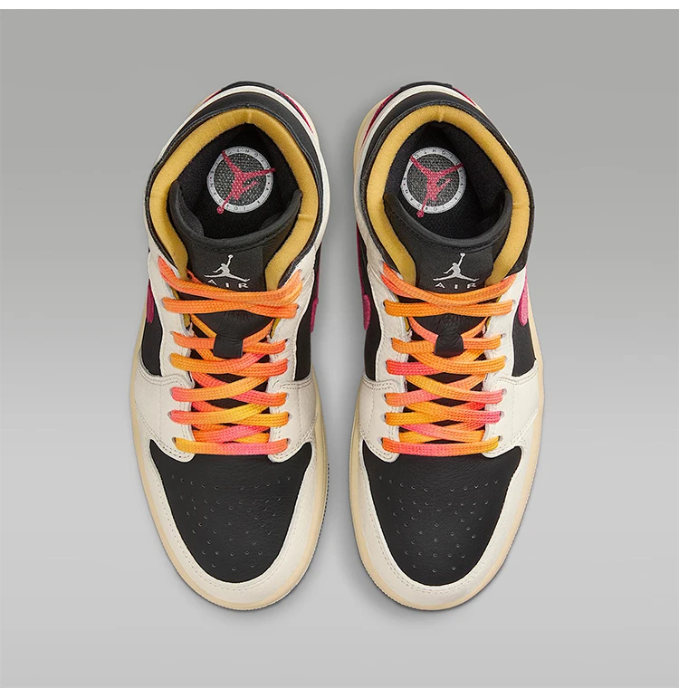 Nike Authentic JORDAN Damen High-Top-Schnürschuhe, verschleißfeste, lässige Sportschuhe IB7007-107 – Detail 6