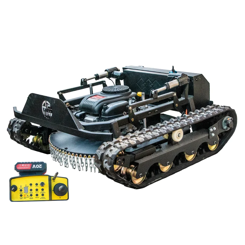Electric Cordless Self Propelled Remote Control Mini Lawn Mower Grass Trimmer Zero-turn Small Gardens Forestry Farm Orchard view 3