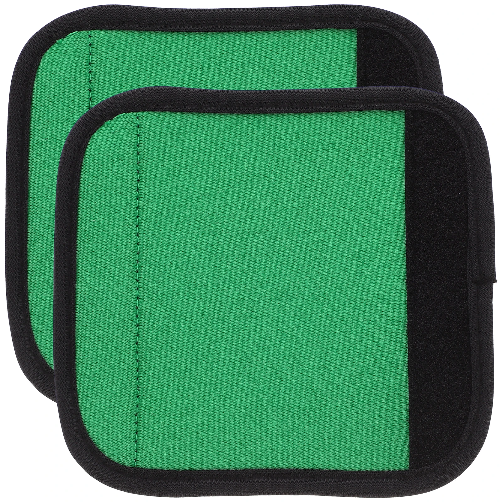 

2Pcs Black Pad for Single Bar Accessories Polyester Weight Lift Polyester Mat Grip Cover Fitness Equipment
