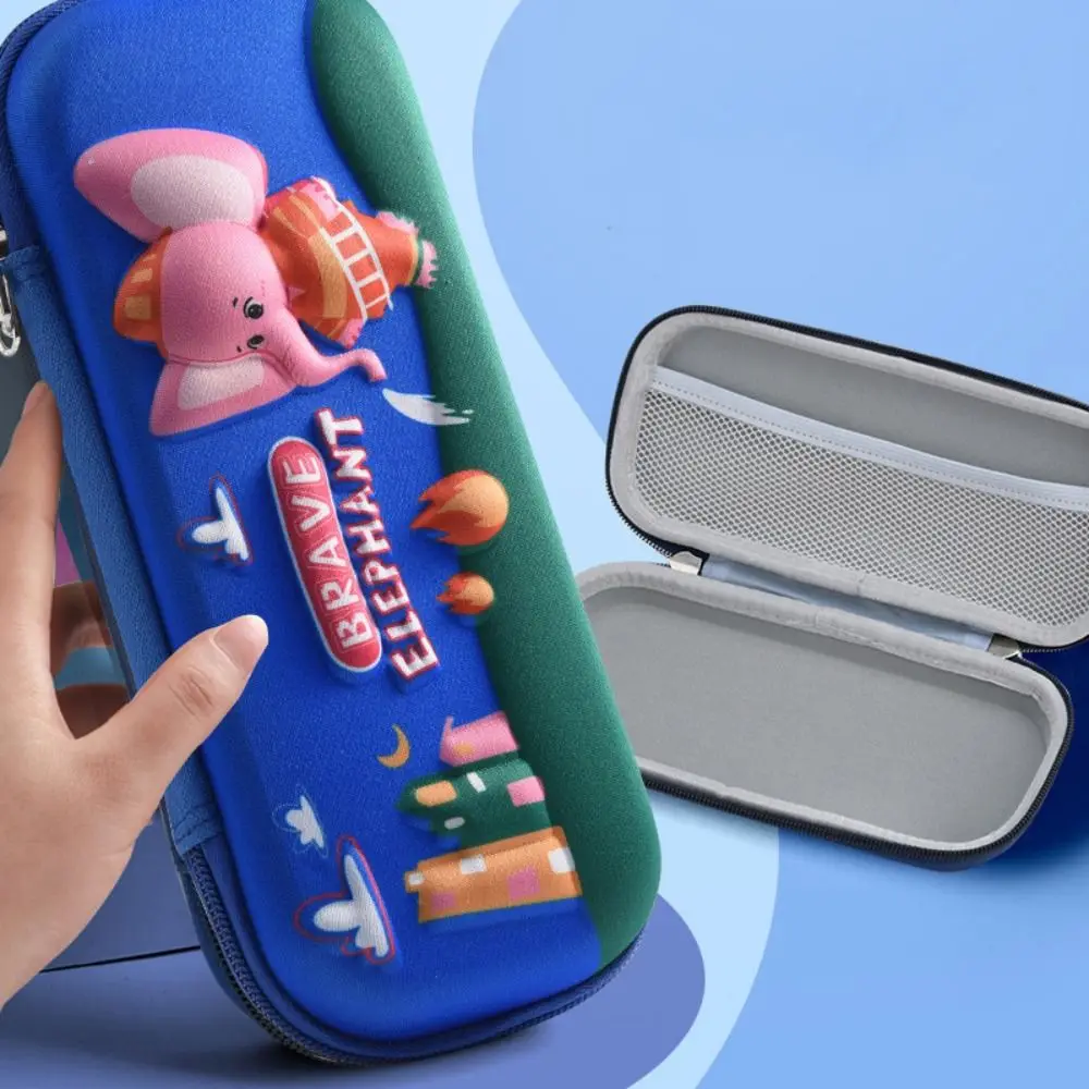 

School Supplies Kawaii 3D Space Pen Case Cute High Capacity Pencil Case Cartoon Pencil Box