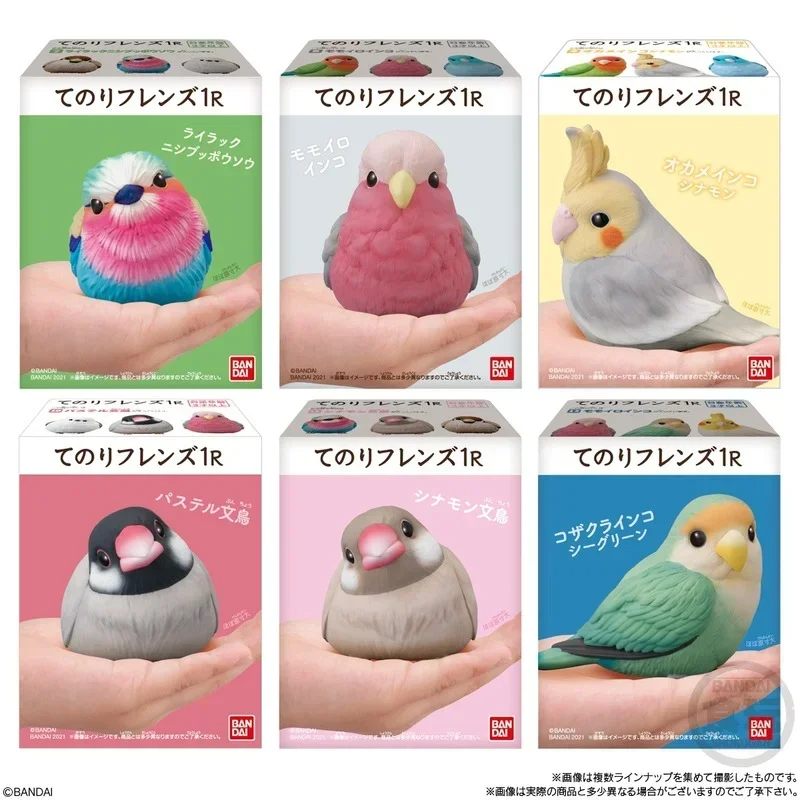 Petite Figurine de Simulation Originale et Authentique, Jouet Kawaii, pour Déterminer les Oiseaux, Rangée de Rotterdam, Ornements de Perroquet, Renforcement 1R