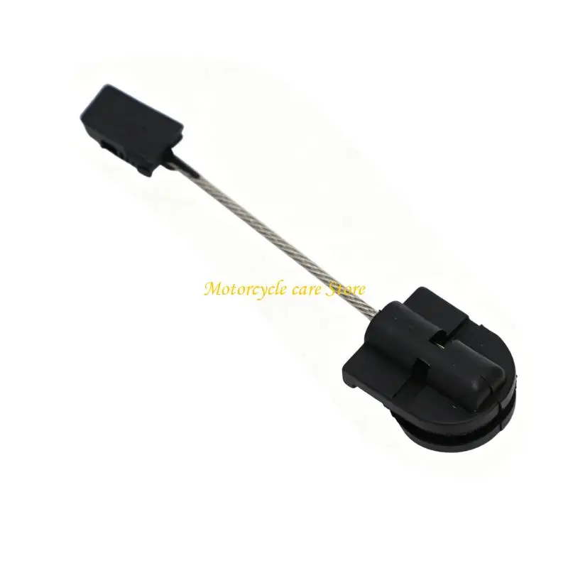 U75F Vehicle Door Cable Assembly 7H0837732 for Door Lock Release Repair with Black End Fittings and Single Cable Part