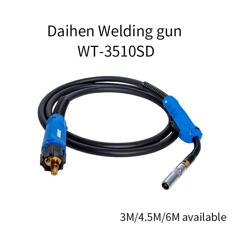 

Non-Clogging Daihen CO2 Welding Machine Accessories 350A Gas Welder Gun WT-3510 3M