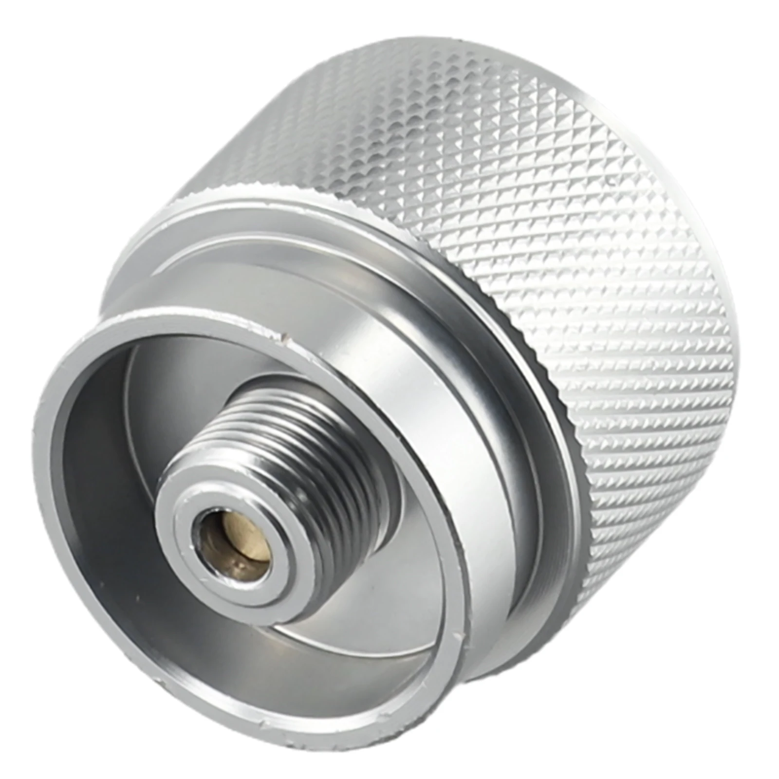 Connector Gas Stove Adapter 30x26mm Aluminum Alloy + Copper EN417 Lindal Valve Output Lightweight High Quality