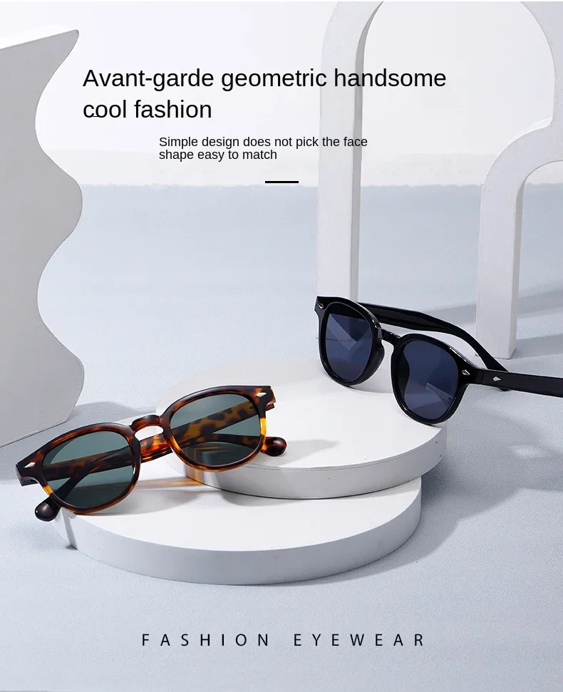 Neue Vintage Rechteckige Sonnenbrille für Männer und Frauen Luxusmarken-Designer Quadratische Sonnenbrillen Modische Herren-Sonnenbrillen Oculus Weihnachten – Detail 3