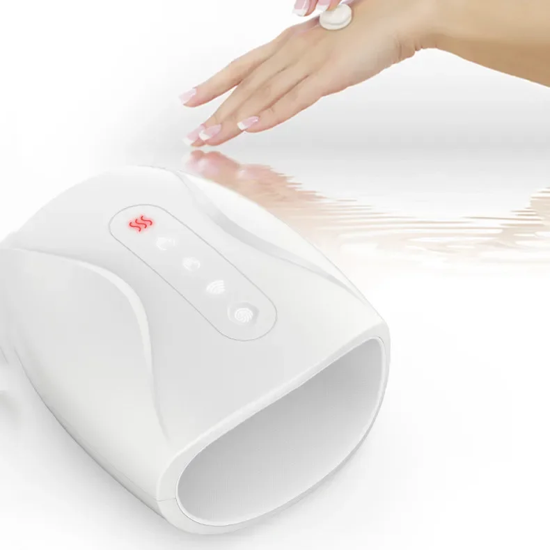 Hand Massage Instrument Electric Mouse Heating Palm Finger Massage Air Pressure Hot Compresses Relieve Wrist Palm Arthritis