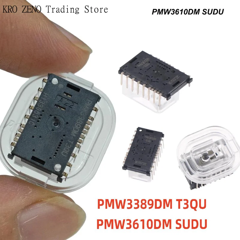 1 Set IC PMW3610DM PMW3610 With Lens LM18 Mouse Optical Sensor PMW3610DM-SUDU And LM18-LSI Lens Wireless Laser Mouse Sensor