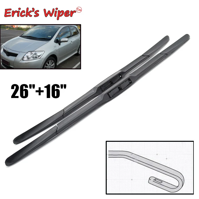 Erick's Wiper Front Wiper Blades For Toyota Auris E150 2007 - 2012 Windshield Windscreen Front Winodw 26