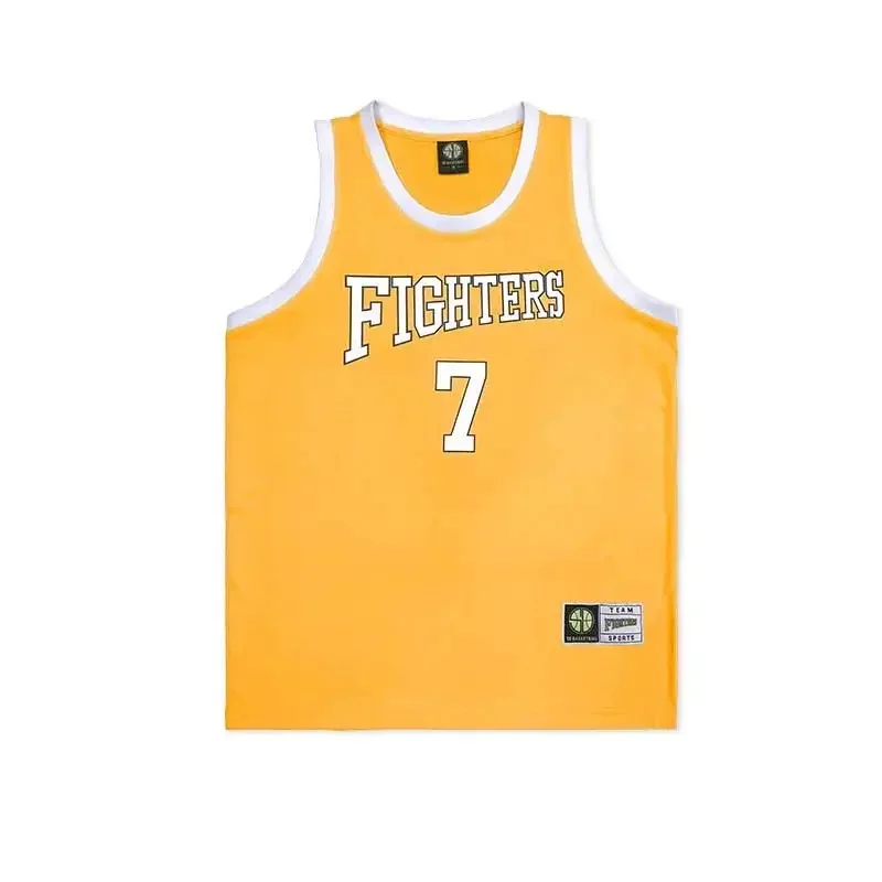 LangMaoAnime Shohoku #7 MIYAGI Basketball Jersey Mens Sports Tank Tops