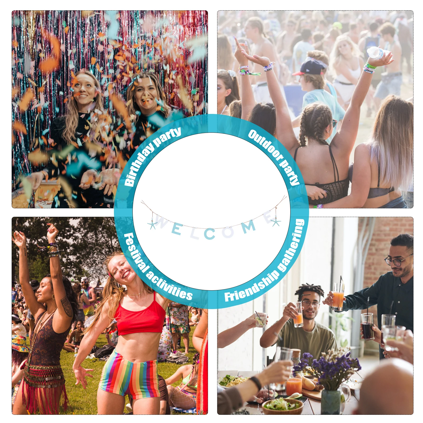 

Wooden Welcome Pendant Sign For Cafe Bar Home Wall Decoration Store Door Hanging Pendant Sign Wood Wall Hanging Ornament Letters