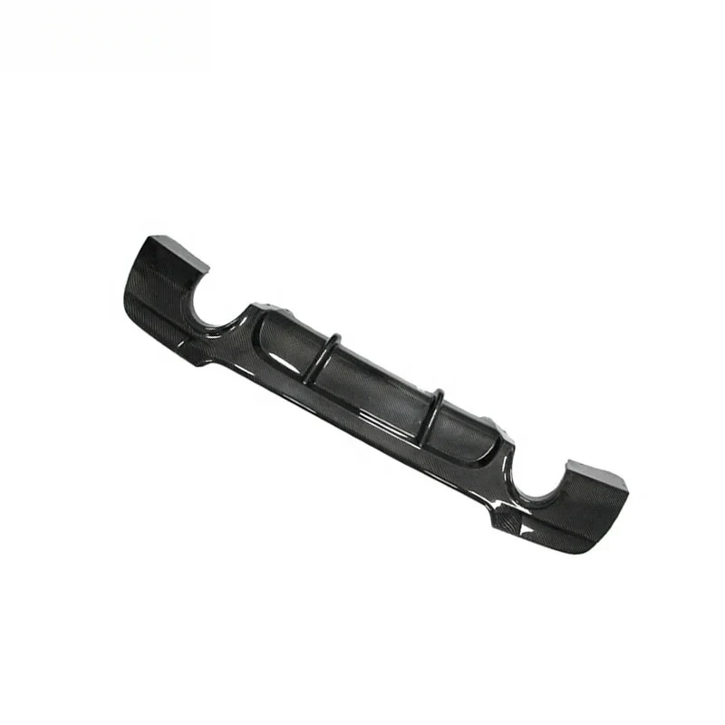 

Carbon Fiber Rear Lip Diffuser Single Exhaust Tips Body Kits