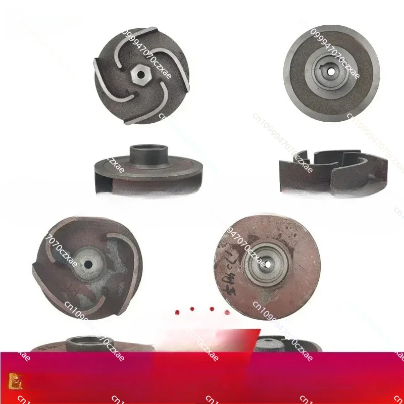 

1for170F Cast Iron Water Pump Impeller Self-priming Pump Water Impeller for Engine Sewage Pump Blade Centrifugal