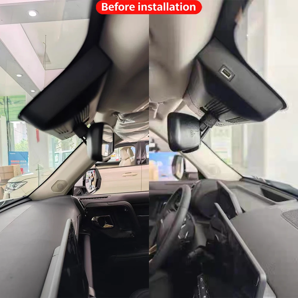 for Haval H7 H-Dog Big H Dog Dargo X 2023 2024 2025 Wifi OEM DVR 4K Dash Cam Front Rear Camera Loop Night Vision Video Recorder