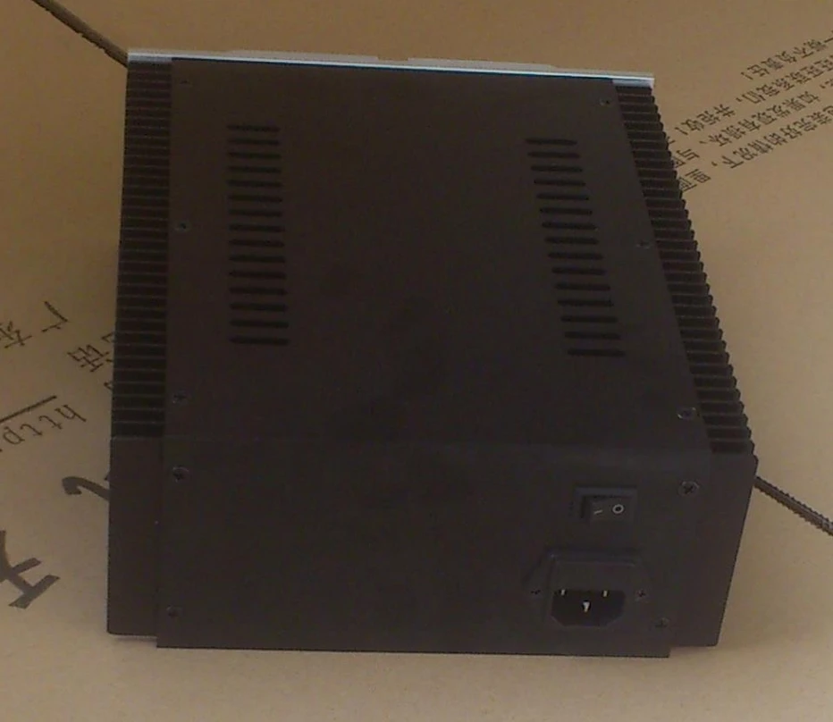 ミニ小型 PASS アンプシャーシ HIFI DIY 電源ケース ヒートシンク付き