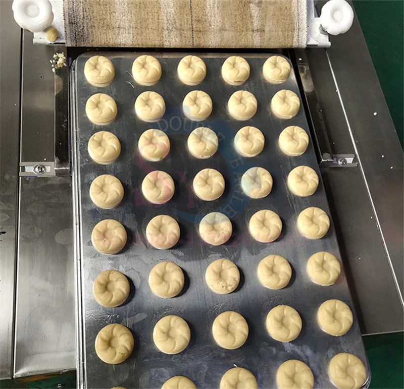 High Efficiency Customization Automatic Large Crisp Cake Biscuit Making Machine Walnut Cake Forming Processing Equipment