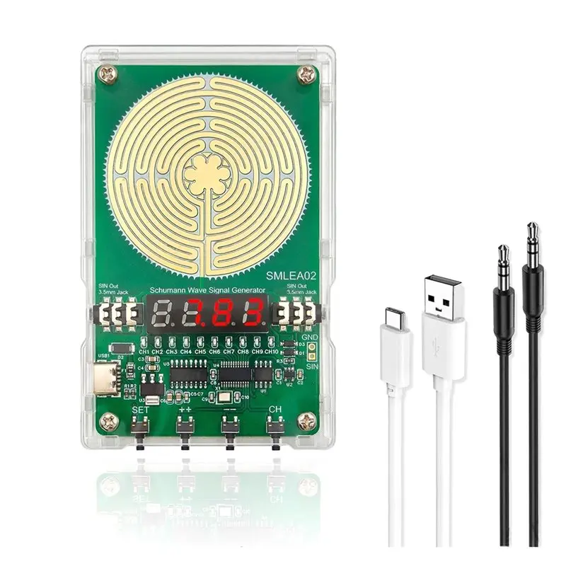 

【ДЕНЬ БЛАГОДАРНОСТИ】Генератор сигнала Schumann Wave DC5V 0,01 Гц-99999 Гц с регулируемой частотой 7,83 Гц, генератор синусоидального сигнала USB
