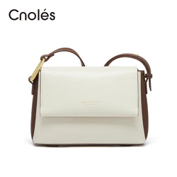 Cnoles New Versatile Small Square Bag for Women Shoulder Bag 2022 Trend Ladies Crossbody Bags Handbags