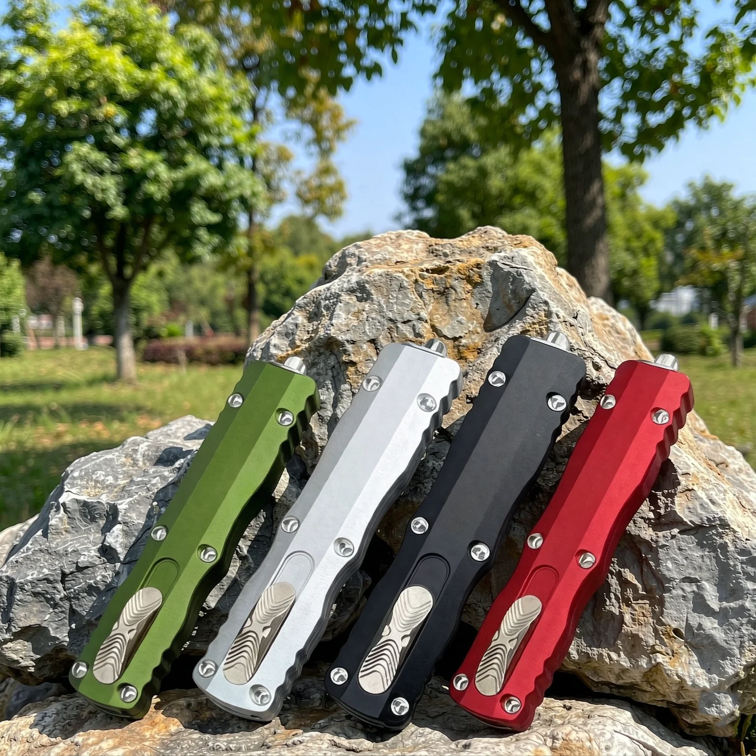 EDC Pocket Knife Aluminum Alloy Handle Lightweight Outdoor Camping Hiking Fishing Tool Compact Utility Cutter Daily Carry Gadget