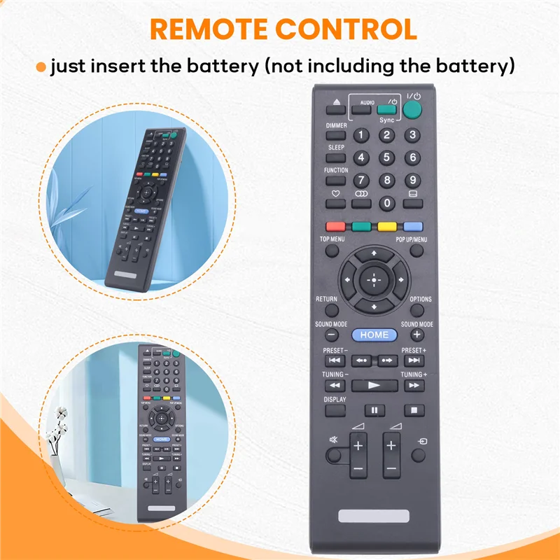 A93P RM-ADP058 Remote Control For Sony Home Theater Blu-Ray Remote Control BDV-E280 BDV-E380 Remote