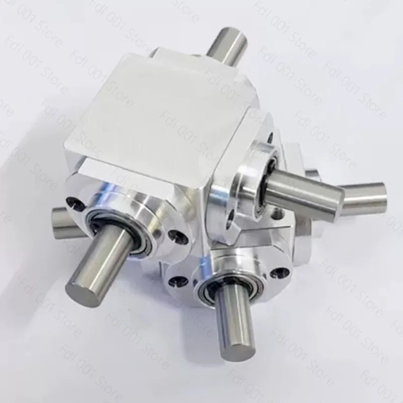 Small 1:1T type cross commutator shaft diameter 10 right angle transmission gearbox bevel gear box rotating shaft diameter 10mm