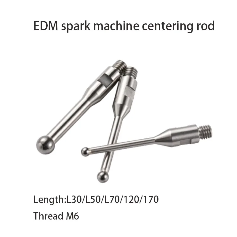 EDM spark machine center ball single rod M6 tooth CNC center bar reference ball collision number club 1/2/3/4/5/6/8