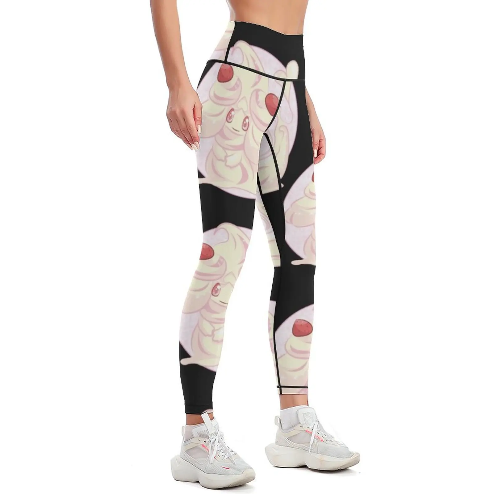 Strawberries and Cream Alcremie Leggings sports for gym Female legging pants Womens Leggings