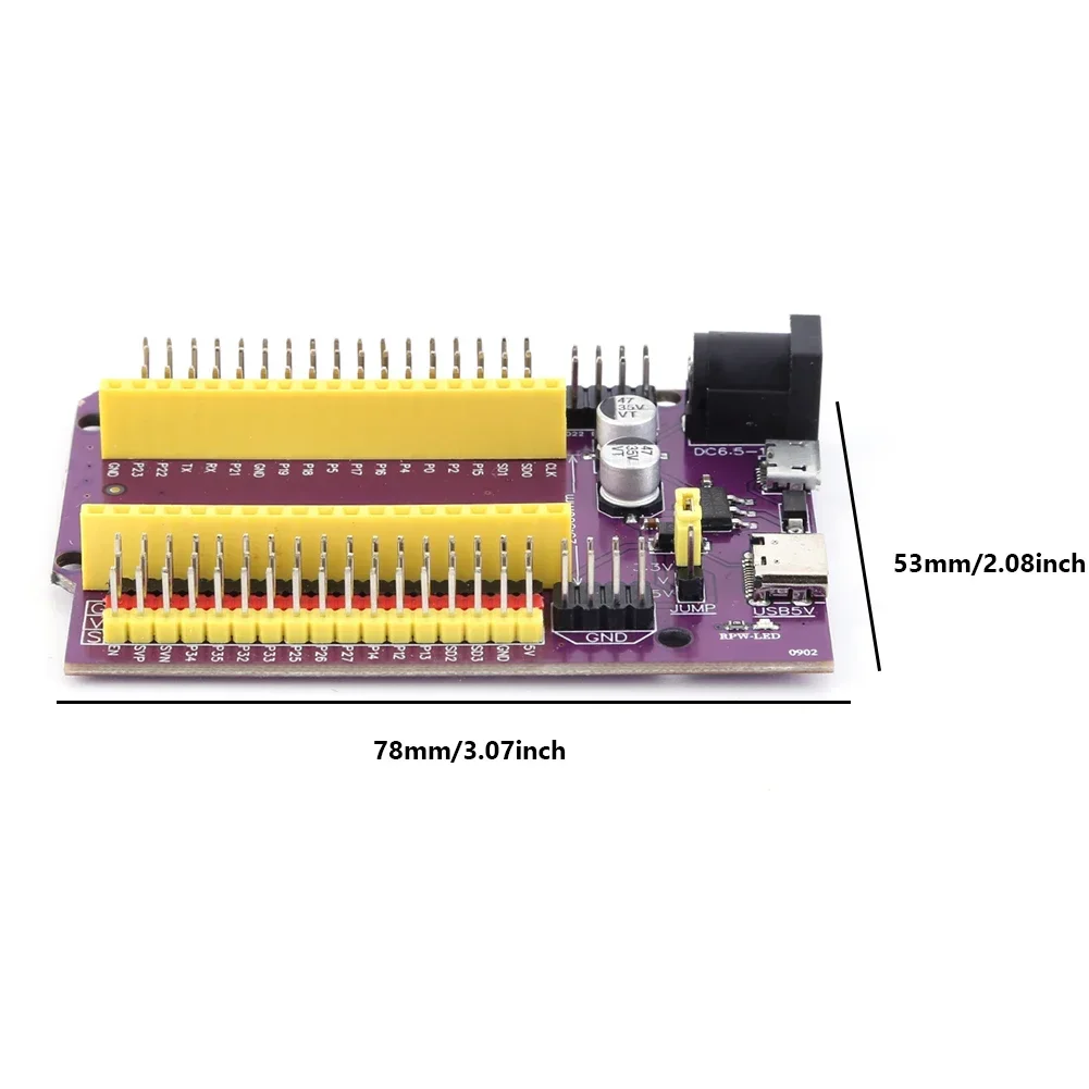 ESP32 Development Board TYPE-C/MICRO USB WiFi+Bluetooth Dual Core ESP32-DevKitC-32 ESP-WROOM-32 Expansion Board 38PIN