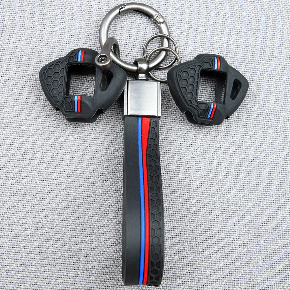 For Suzuki V-Strom 650 1000 1050 1050XT 800DE DL1050 DL 800 DE GSXR 600 750 GSXS GSX1300R Key Protector With Ring Strap Precise