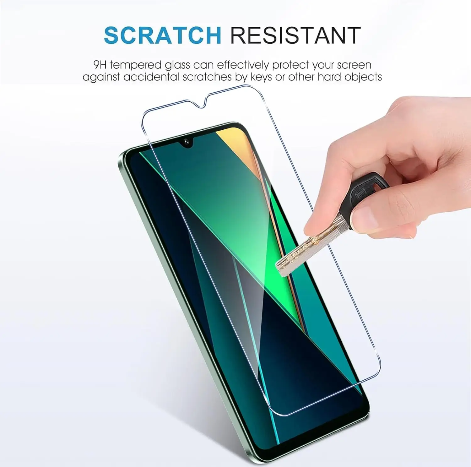 

2/4Pcs Screen Protector For Xiaomi Poco C75 HD Tempered Glass