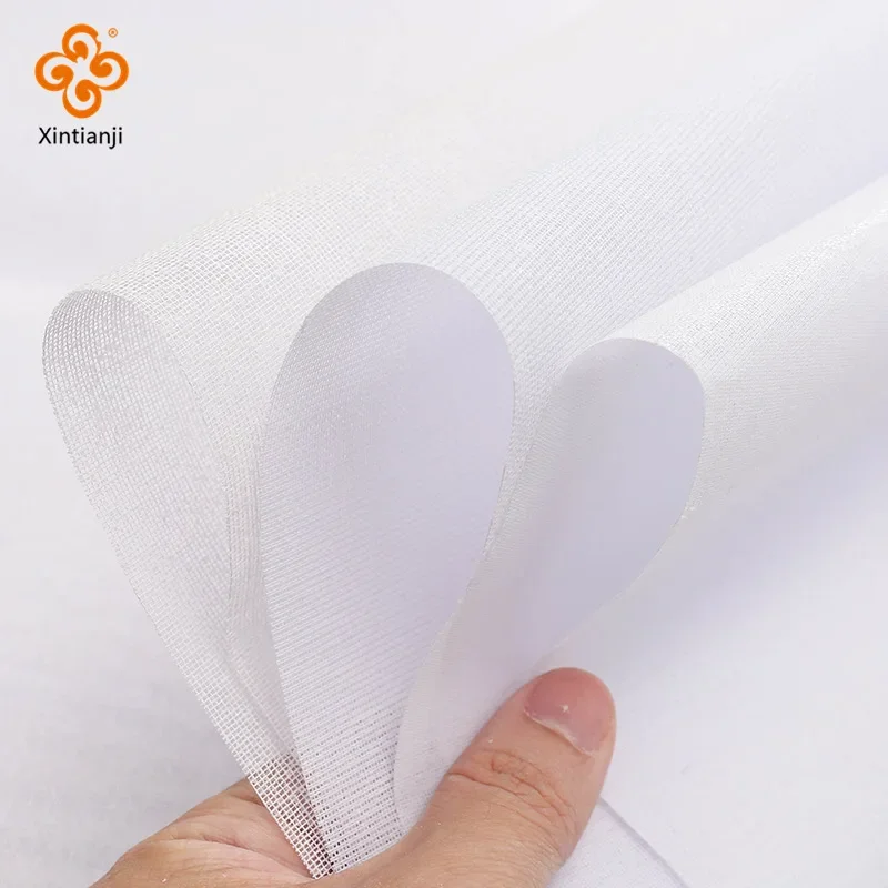 50X100cm Hard Interfacing Fabric Iron on Resin Adhesive Lining DIY Accessories Cloth Patchwork Lining Need To Use Electric Iron