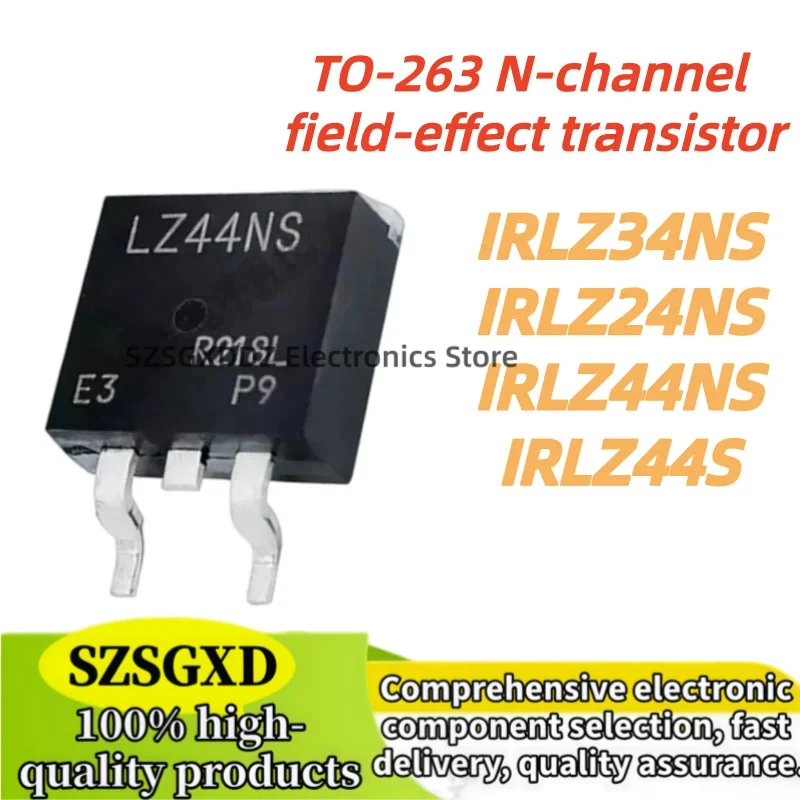 10Pcs 100% New Quality IRLZ24NS IRLZ44S IRLZ34NS IRLZ44NS TO263 LZ24NS LZ44S LZ34NS LZ44NS TO-263 MOS Tube In Stock