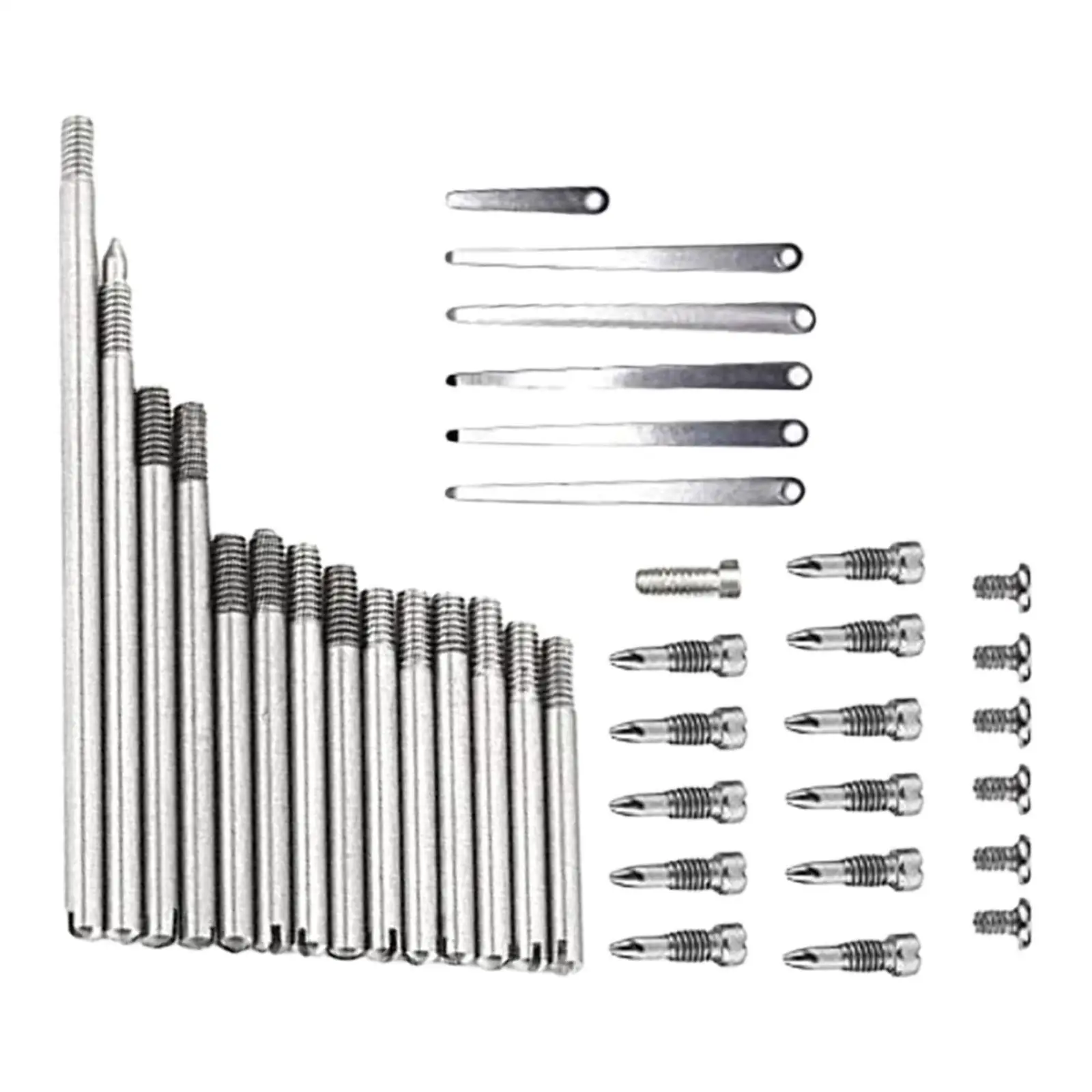 DIY Clarinet Repair Tool Kit Shaft Rods Screws Lightweight Convenient Sturdy Set Spring Leaf Woodwind Instrument Accessories