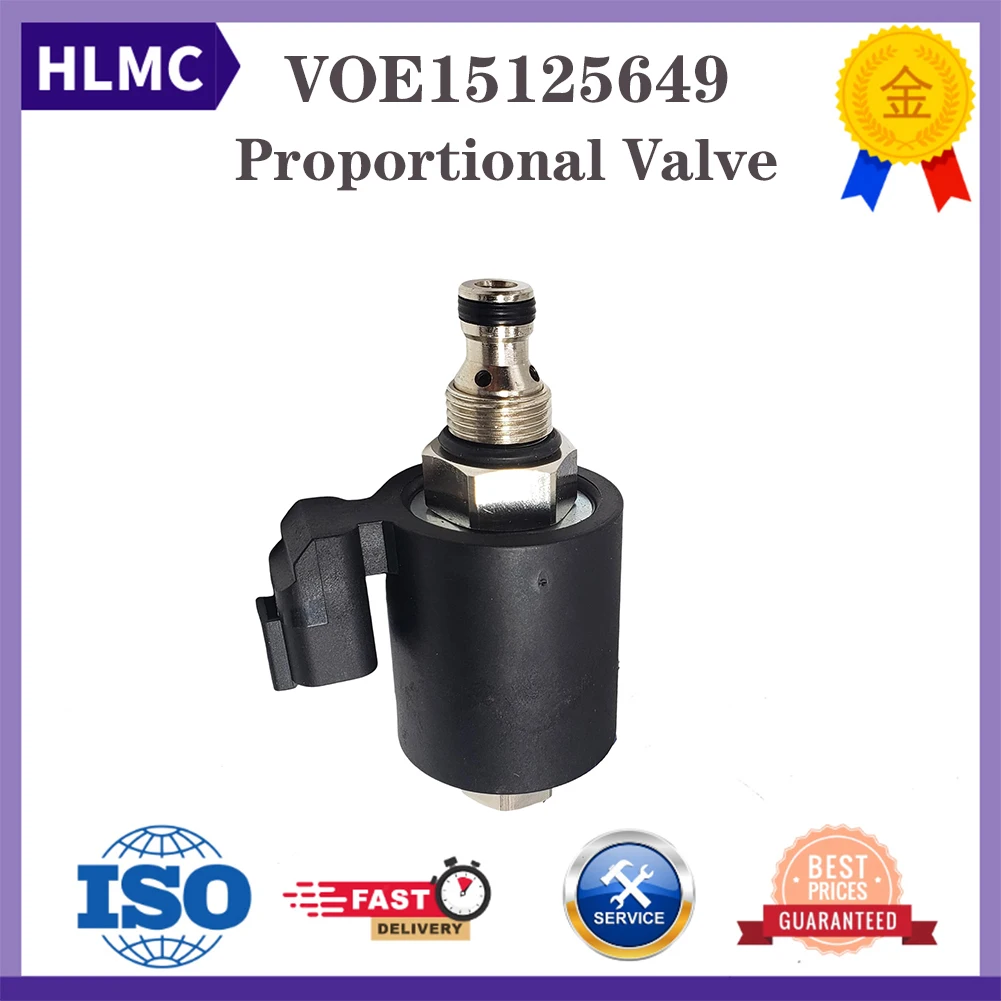 Peças de máquinas de construção 15125649 válvula solenóide proporcional VOE15125649 para caminhão A25E A25G A30F A35E