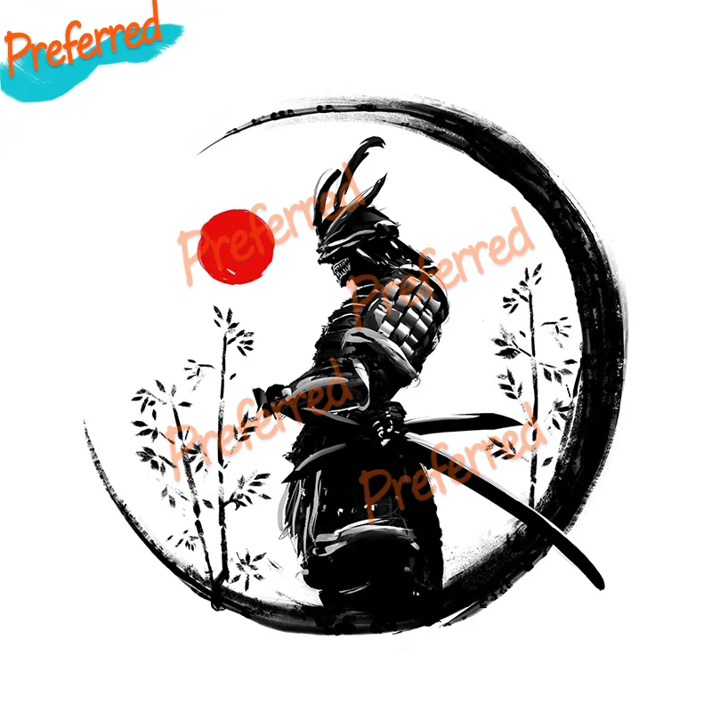 High Quality Decal for Samurai Warrior Car  Sticker Scratch-Proof Sunscreen Decor Camper Windows Graffiti Toolbox Bumper Decal