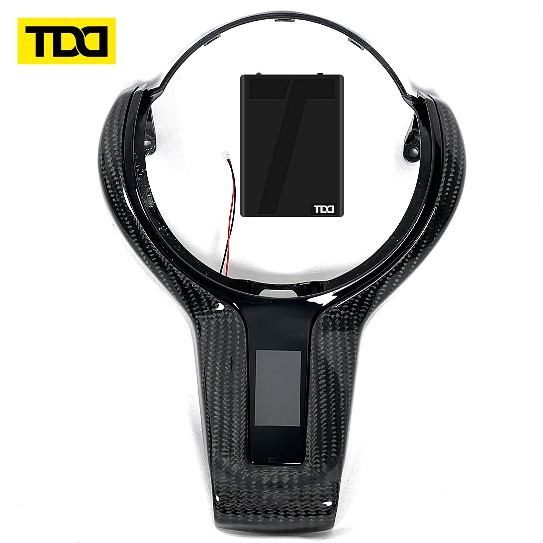 TDD Motors Smart LED Trim Compatible for BMW F Series Steering Wheel F06 F07 F10 F11 F12 F13 F01 F02 F03 5 6 7 Series