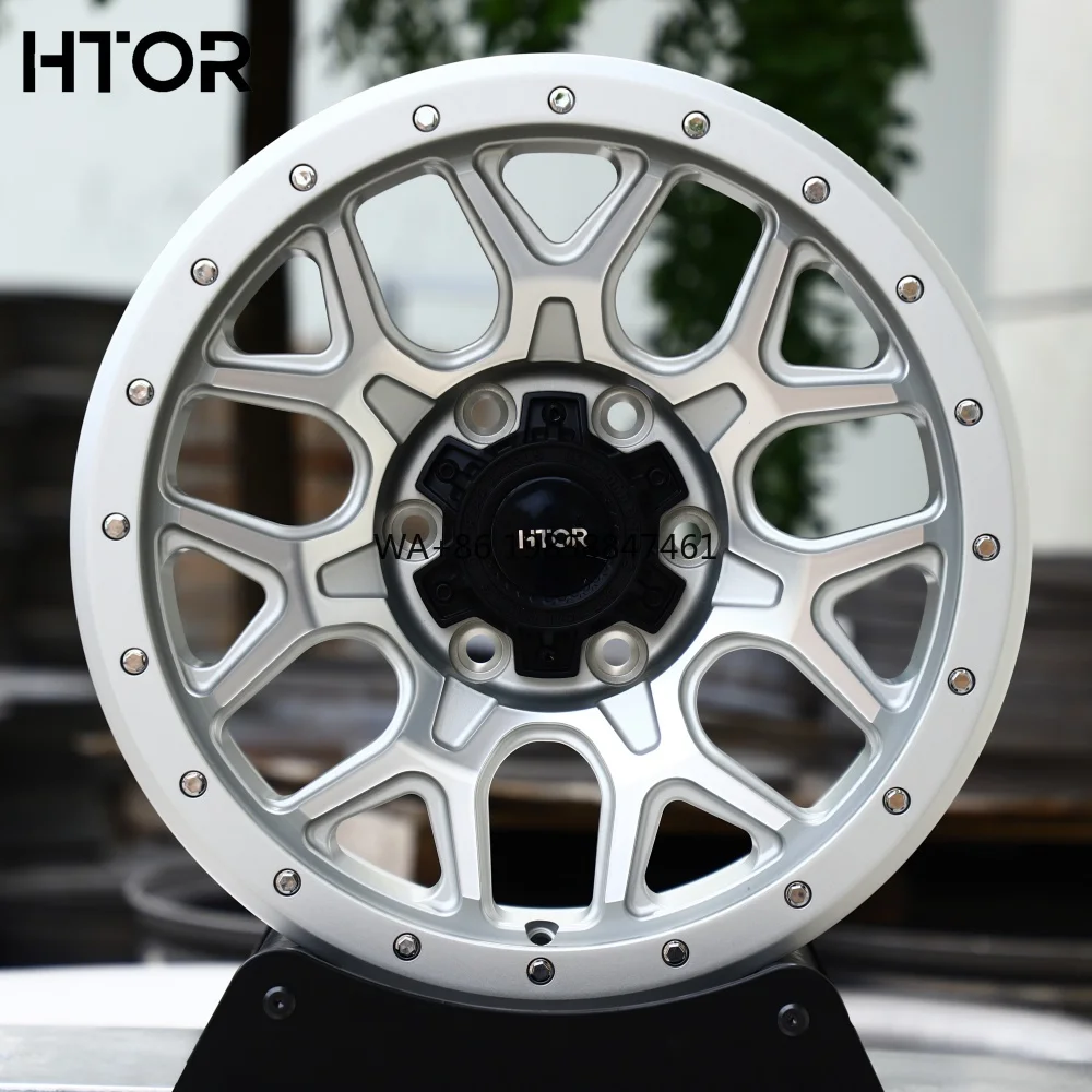 

Custom Brushed Polished Beadlock Rims 5x127 5x114.3 6x139.7 17 18 19 20 21 22 Inch Forged Wheels for C8 F150 Ram1500