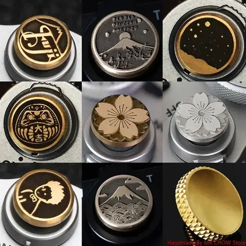 Pulsante di rilascio dell'otturatore in ottone per fotocamera per Fujifilm XT5 XT20 100Vi 100V XT30 XT50 Leica Nikon