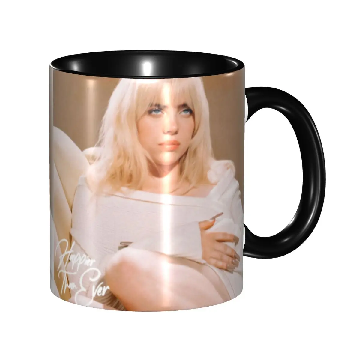 Zanger Muziek Billies Eilishs Koffiemok DIY Gepersonaliseerde Keramische Melk Thee Mok Cup
