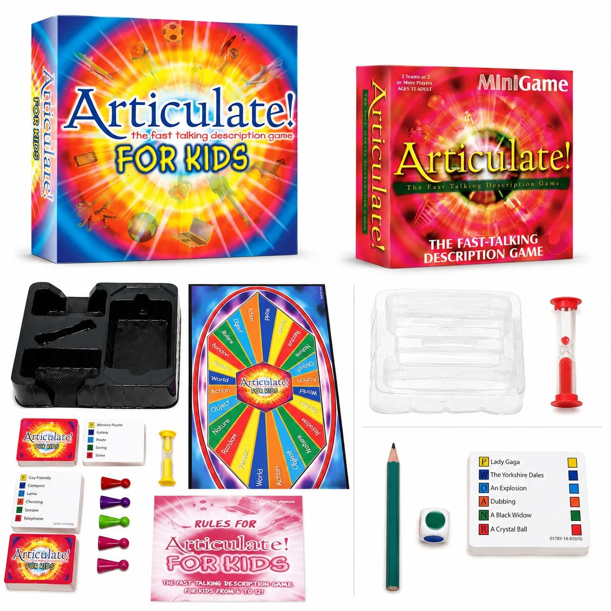 Board Game English For Kids - Çocuklar için Açıklama Panosu Oyunu, Aile