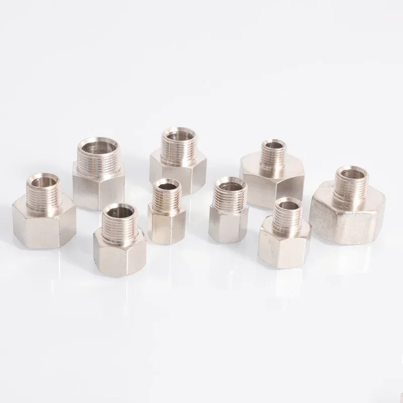 

M8 M10 M12 M14 M16 1/8" 1/4" 3/8" 1/2" BSP Female To Male Thread Brass Pipe Fitting Socket Adapter Connector