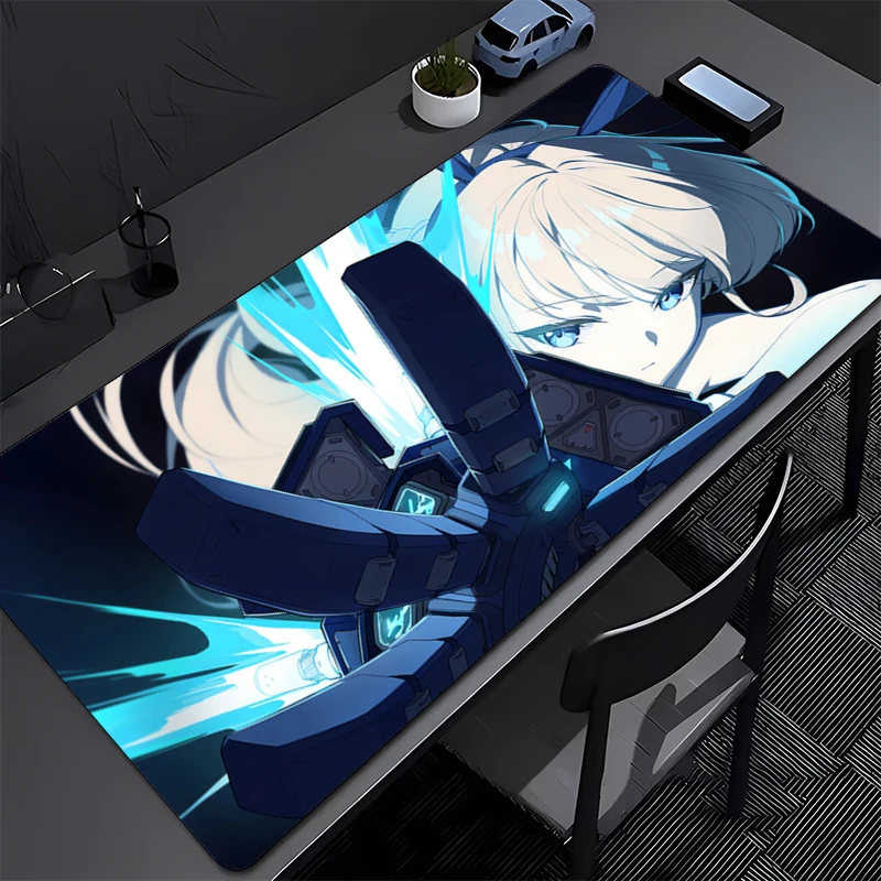 

Mousepad Large Blue Archive Asuma Toki Gaming Keyboard Gamer Mouse Pad on The Table Desk Mat coaster Anime PC carpet Mouse Mats