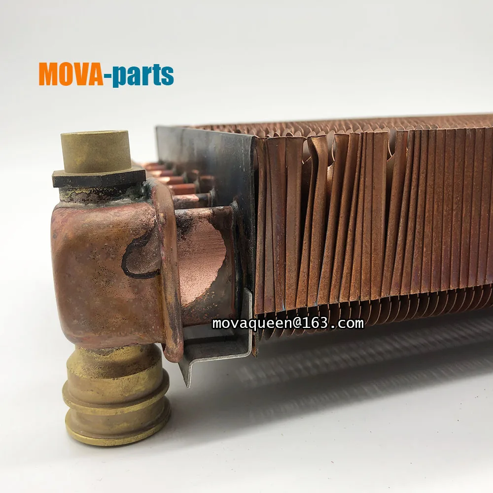 Gas Boilers Maintenance Spare Parts All-Copper Main Exchangers 065152 Heat Exchangers For 36KW Vaillant Boilers Replacement