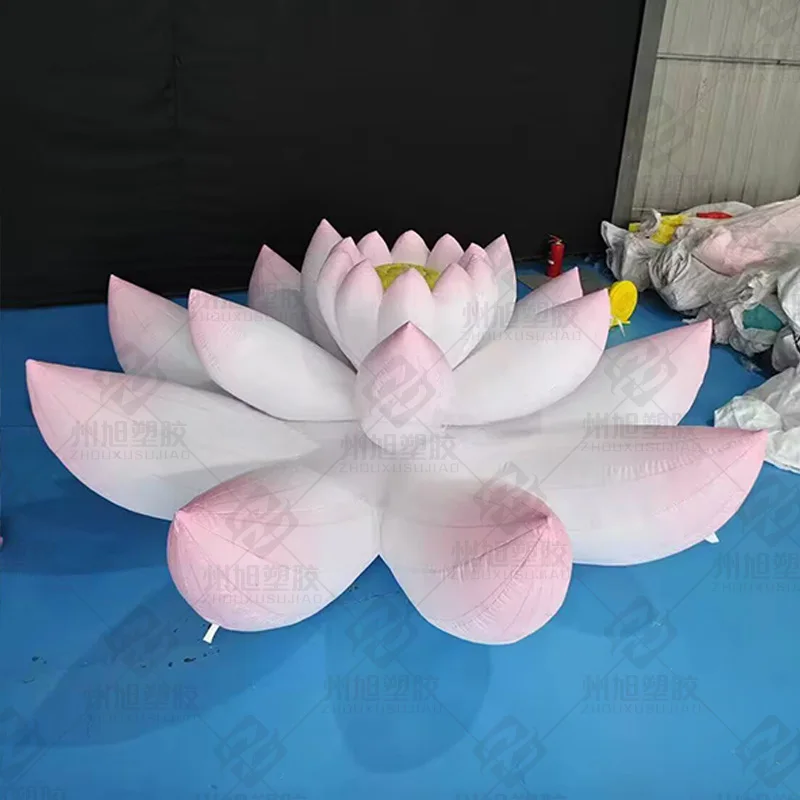 

Inflatable lotus flowers, plant-based air models, outdoor scenic area and park promotional and decorative props