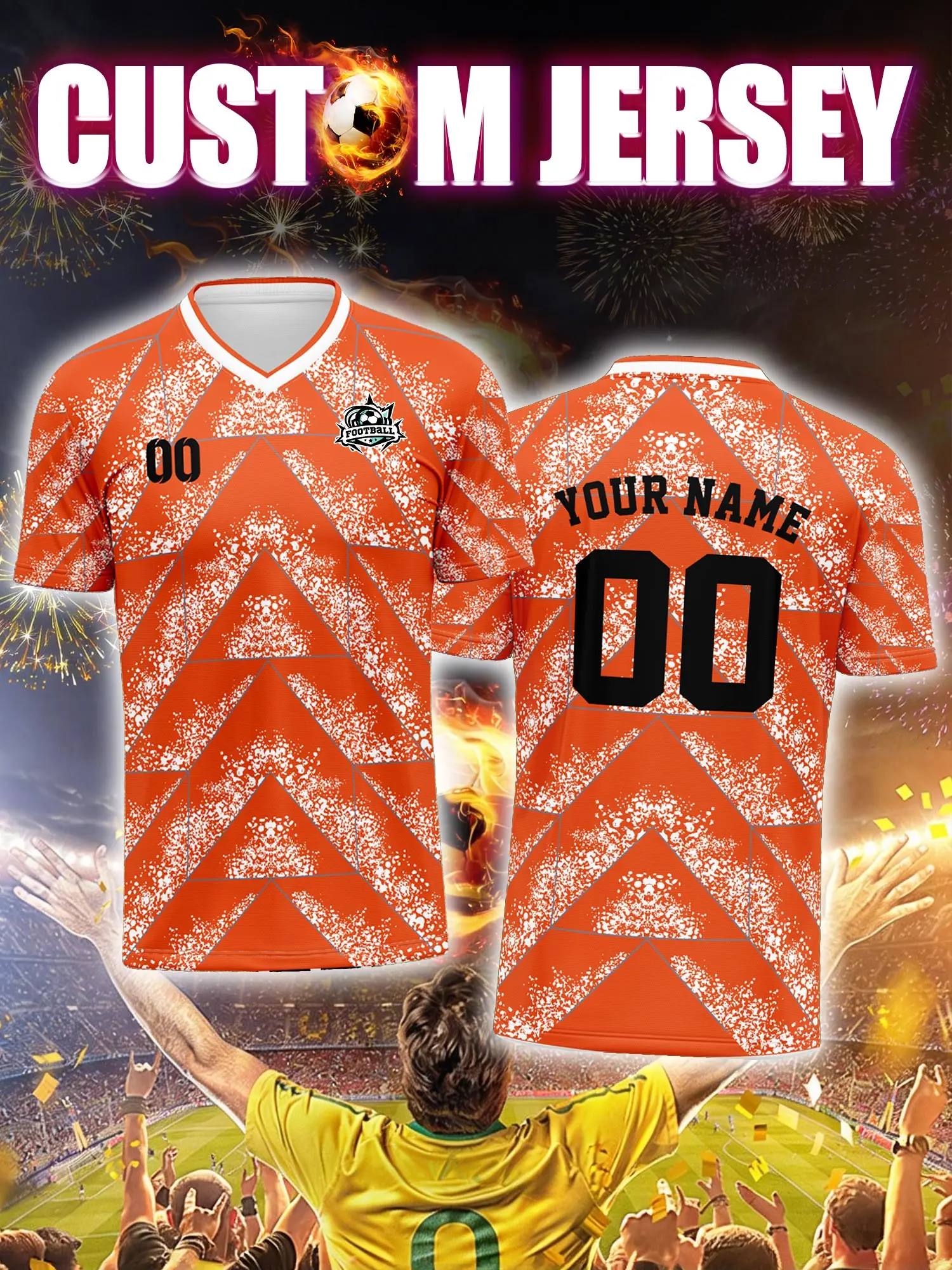 

Футбольная форма с индивидуальным изображением, номером и именем, комплект для тренировок для подростков, прочная дышащая одежда для занятий футболом для подростков