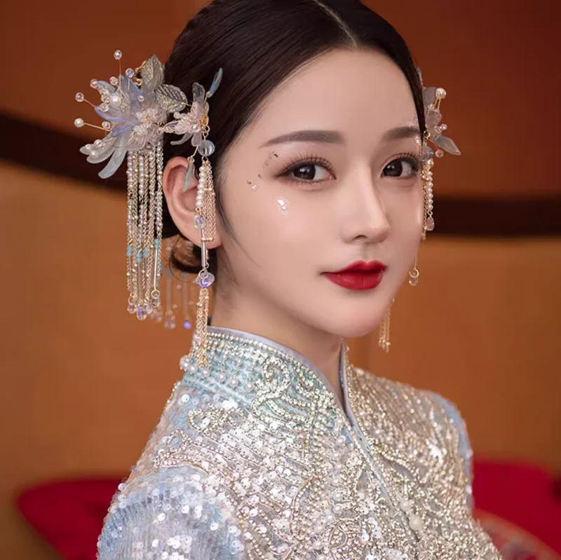 

Chinese Wedding Bridal Headwear Xiuhe Wedding Accessories
